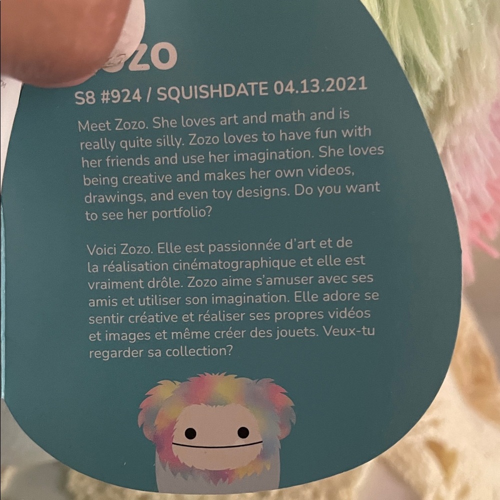 Squishmallows Zozo - Picture 4 of 4
